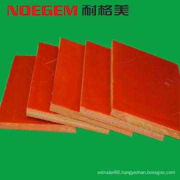 Orange Bakelite Plastic Sheet